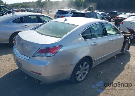 2012 Acura Tl 3.5 из США, поврежденный, VIN 19UUA8F26CA033459